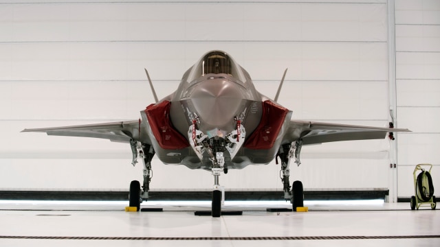 Pesawat tempur F-35 milik Amerika Serikat. (Foto: Michael Spooneybarger/Reuters)