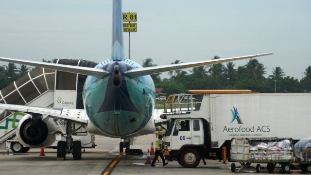Pesawat di Bandara Soekarno Hatta. (Foto: Aditia Noviansyah/kumparan)
