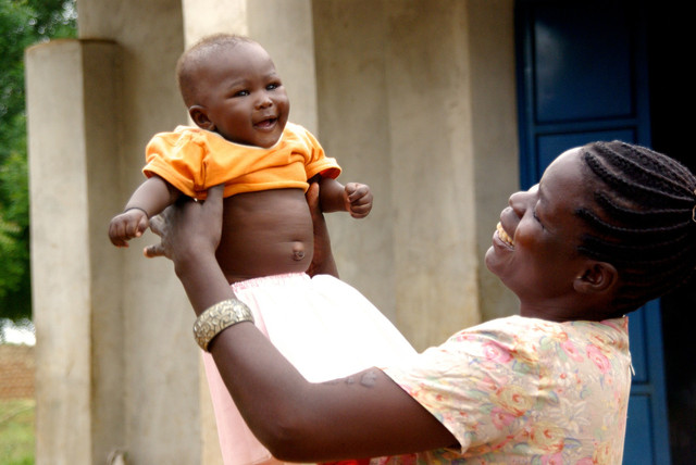 Ilustrasi bayi Afrika yang baru lahir. (Foto: Pixabay)