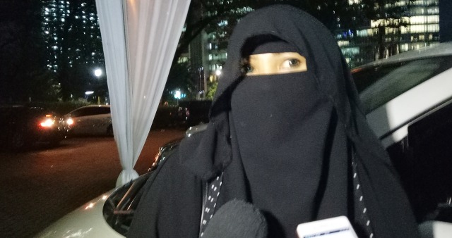 Indadari saat ditemui di Masjid Pondok Indah. (Foto: D.N Mustika Sari/kumparan)