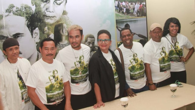 Pemain Film Boven Digoel. (Foto: Munady/kumparan)