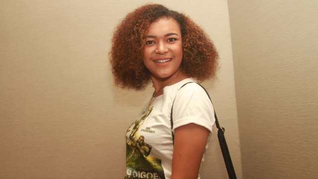 Maria Fransisca pemain film Boven Digoel. (Foto: Munady/kumparan)