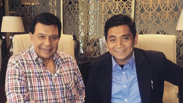 Sandy Arifin SH bersama produser Ram Punjabi. (Foto: Instagram/@sandyarifinsh)