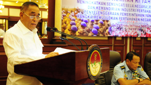 Menteri Pertahanan Ryamrizard Ryacudu. (Foto: kemhan.go.id)