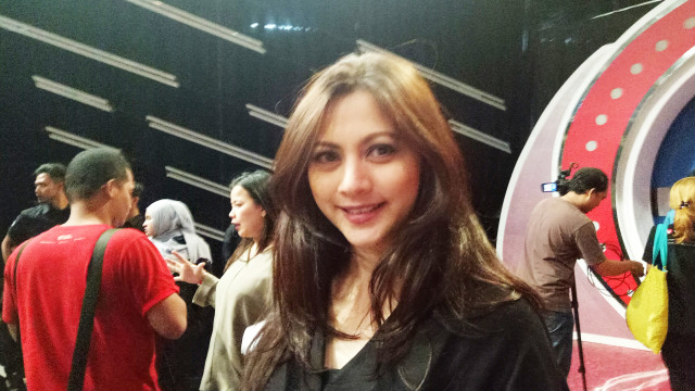 Cut Keke saat ditemui Kumparan di studio 2 ANTV (Foto: Mustika Sari/kumparan)