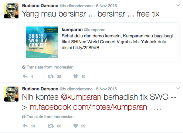 Budiono Darsono Adalah Ayah Angkat dari SHINee World Indonesia (1)