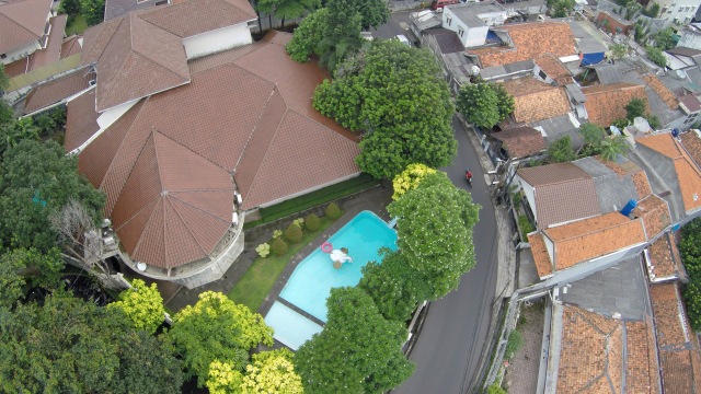 Kantor kumparan dari ketinggian. (Foto: Aditia Noviansyah/kumparan)