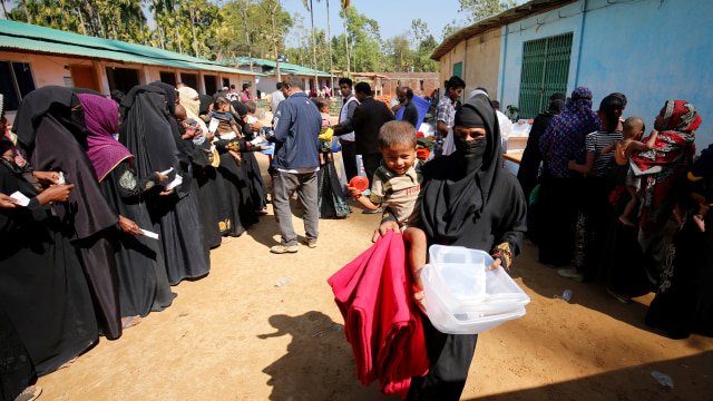 Keadaan pengungsi Rohingya di Bangladesh (Foto: Mohammad Ponir Hossain/REUTERS)