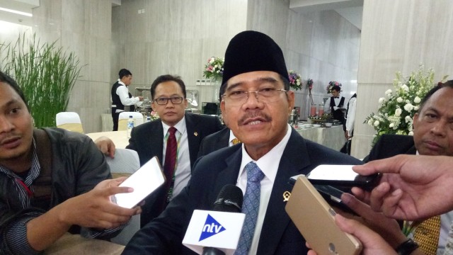 Muhammad Hatta Ali saat ditemui usai rapat. Foto: Aprilandika Pratama/kumparan