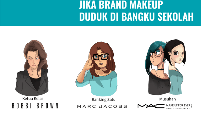 Jika brand makeup jadi siswi sma (Foto: Muhammad Faisal Nu'man/kumparan)