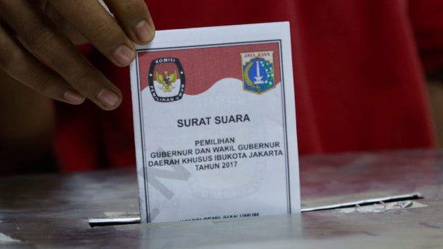 Simulasi Pilkada di Lapas Cipinang. (Foto: Fanny Kusumawardhani/kumparan)