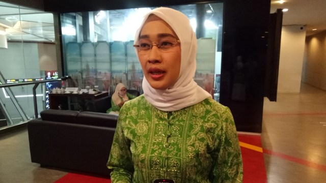 Ketum Fatayat Nahdlatul Ulama Ibu Anggia Ermarini. Foto:  Edy Sofyan/kumparan