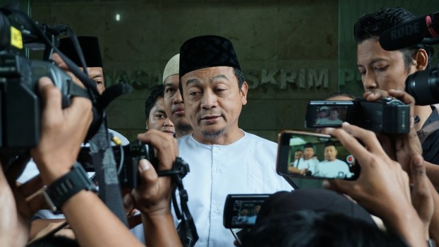 Bachtiar Nasir penuhi panggilan Bareskrim Foto: Aditia Noviansyah/kumparan