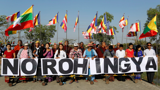 Tak ada Rohingya di Myanmar (Foto: Soe Zeya Tun/REUTERS)