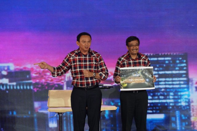 Ahok-Djarot di pilgub DKI Jakarta 2017. (Foto: Aditia Noviansyah/kumparan)