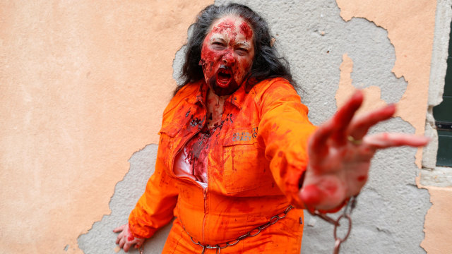 Lakon narapidana. (Foto: Tony Gentile/Reuters)