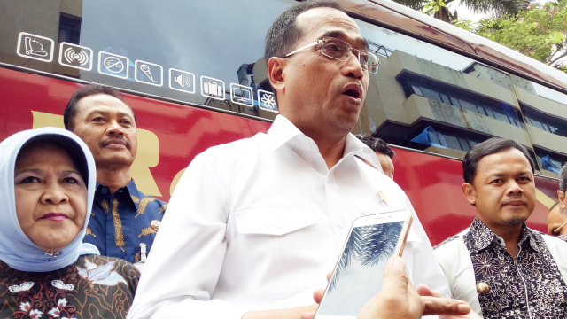 Menteri Perhubungan Budi Karya (Foto: Mustaqim Amna/kumparan)