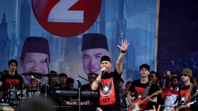 Ahmad Dhani Kampanye di Bekasi (Foto: Instagram @ahmaddhanipras)
