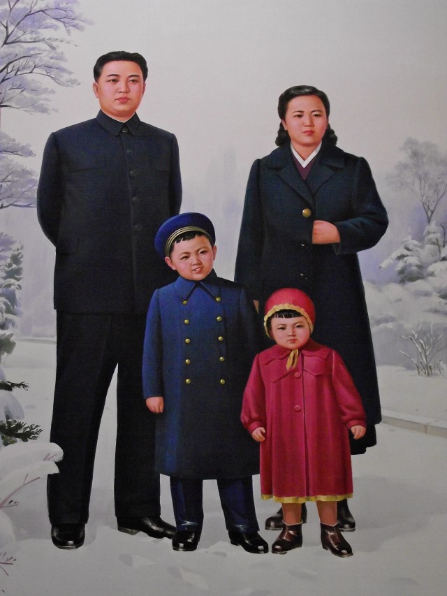 Kim Kyong Hui (paling kecil). (Foto: Wikimedia Commons)
