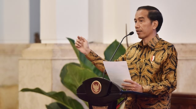 Presiden Joko Widodo. Foto: Antara/Wahyu Putro A.
