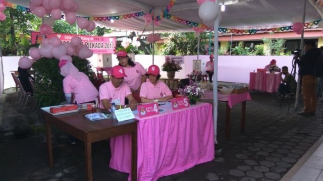 Uniknya 7 TPS Ini di Pilkada Serentak 2017 (1)