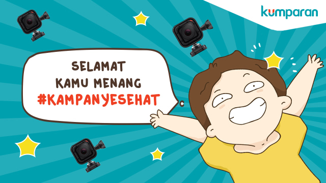 #KampanyeSehat Winner (Foto: Mateus Frans Situmorang)