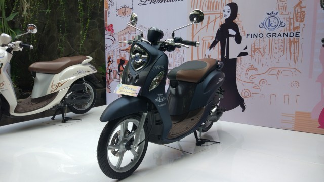 New Yamaha Fino Grande  Foto: Gesit Prayogi/Kumparan.com