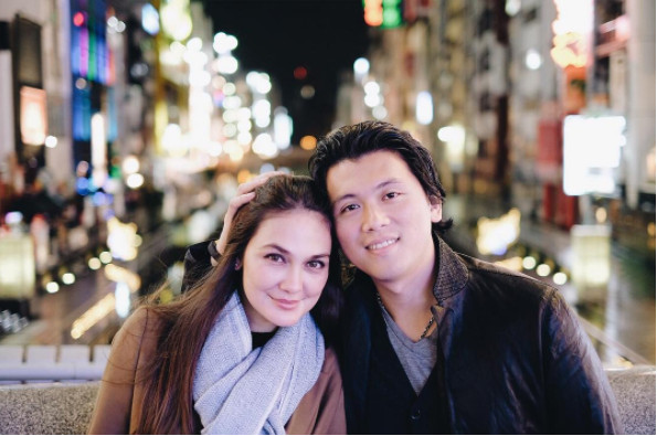 Luna Maya dan kekasihnya Reino Barack (Foto: Instagram @lunamaya)