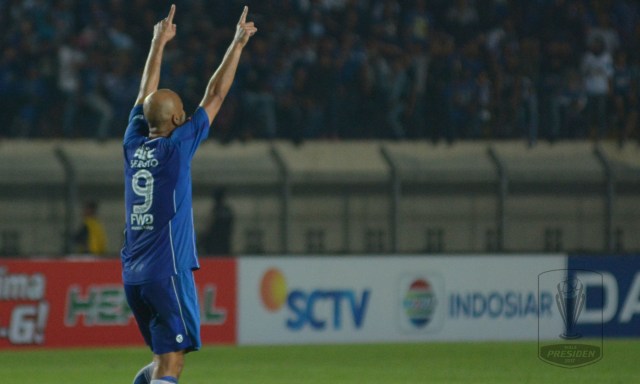 Striker Persib Sergio van Dijk. (Foto: Dok. PSSI)