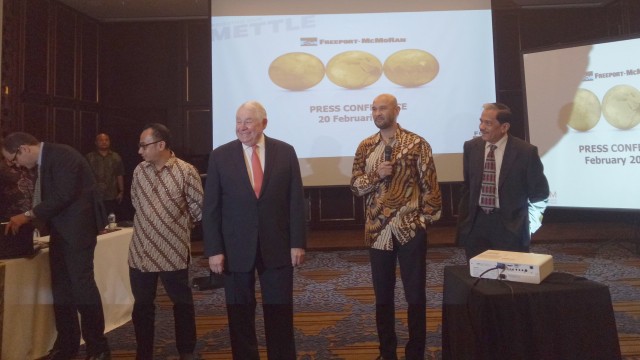 CEO Freeport McMoran, Richard C Adkerson. (Foto: Nicha Muslimawati/kumparan)
