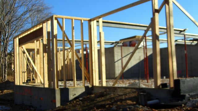 Pembangunan rumah. (Foto: Flickr/Bryan)