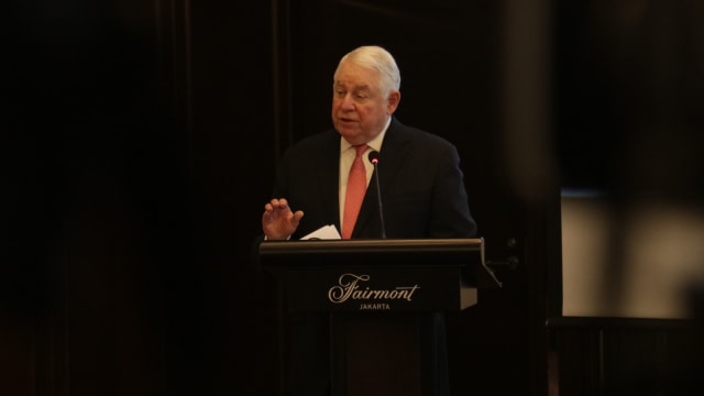 CEO Freeport McMoRan Inc, Richard Adkerson. (Foto: Fanny Kusmuawardhani/kumparan)
