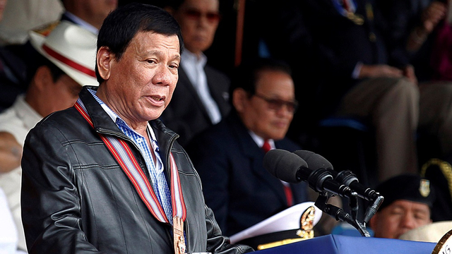 Presiden Filipina Rodrigo Duterte Foto: Harley Palangchao/Reuters