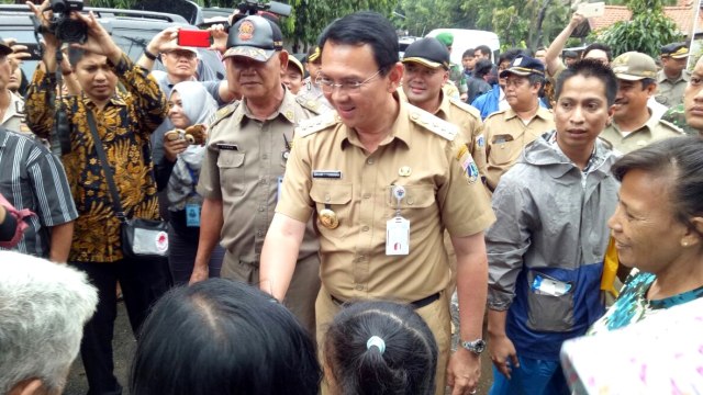 Ahok di Bukit Duri. (Foto: Kevin Kurnianto/kumparan)