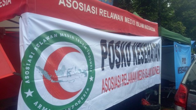 Posko kesehatan sudah layani 27 massa (Foto: Mustaqim Amna/kumparan)