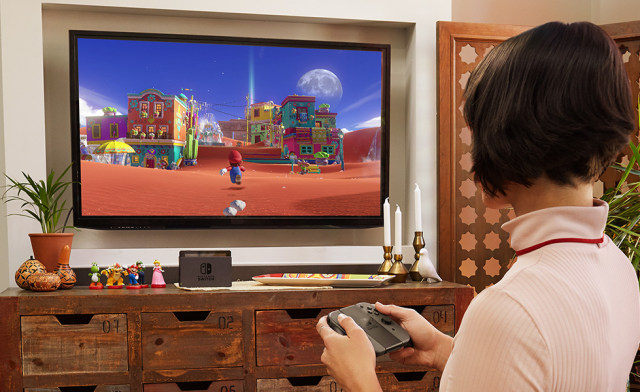 Bertualang dengan Nintendo Switch. (Foto: Nintendo)