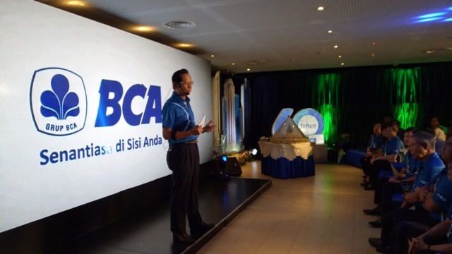 Syukuran ulang tahun BCA ke 60th (Foto: Ela Nurlaela/kumparan )