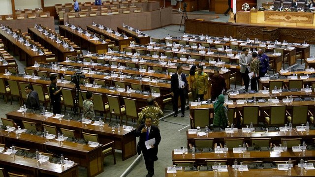 Rapat Paripurna Penutupan Masa Sidang DPR RI. (Foto: Fanny Kusumawardhani/kumparan)