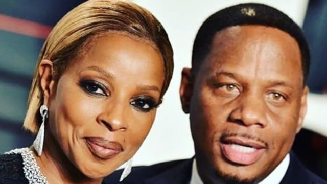 Mary J. Blige dan Kendu Isaacs. (Foto: Instagram @931wzak)