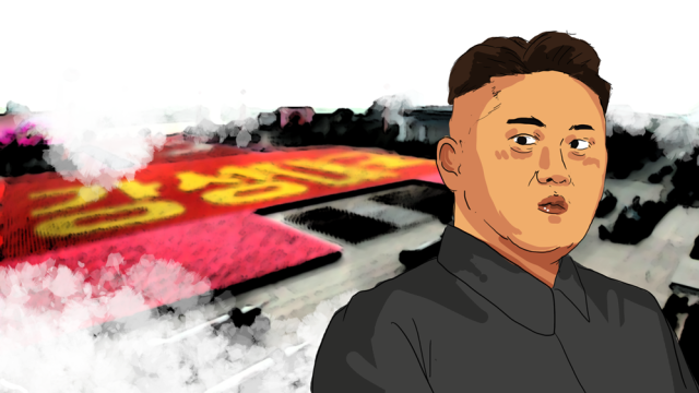 Ilustrasi Kim Jong Un (Foto: Nur Syarifah Sa'diyah/kumparan)