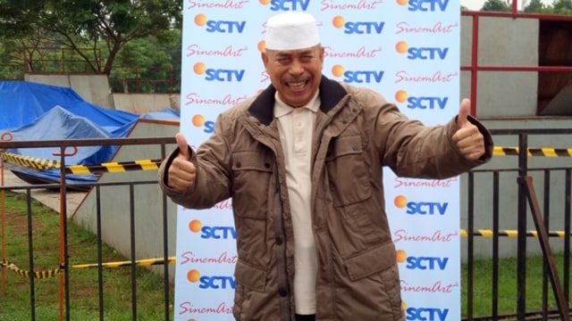 Latief Sitepu, pemeran H. Muhidin di TBNH. (Foto: Sari Kusuma Dewi/kumparan)