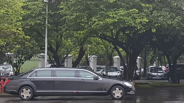 Mobil Jokowi, Mercedes-Benz S600 Limousine (Foto: Yudhistira Amran Saleh/kumparan)