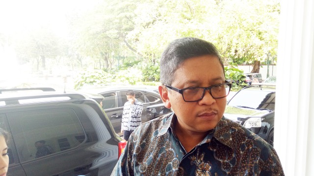 Hasto Kristiyanto saat ditemui di Balai Kota. (Foto: Aria Pradana/kumparan)