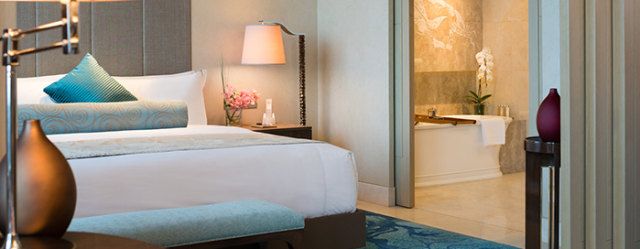 Salah satu kamar di Hotel Raffles, Kuningan. (Foto: Dok. raffles.com)