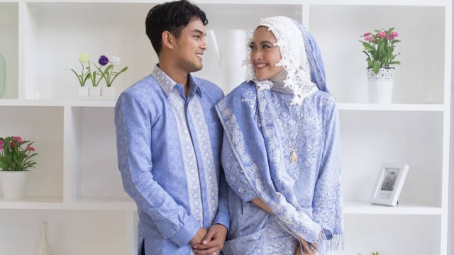 Pasangan selebriti Ghani dan Putri (Foto: Instagram @ridwanghany)