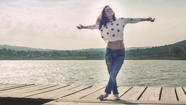Ilustrasi wanita bahagia. (Foto: Thinkstockphotos)