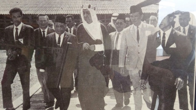 Raja Faisal bin Abdul Aziz saat ke Istiqlal. (Foto: Kevin Kurnianto/kumparan)
