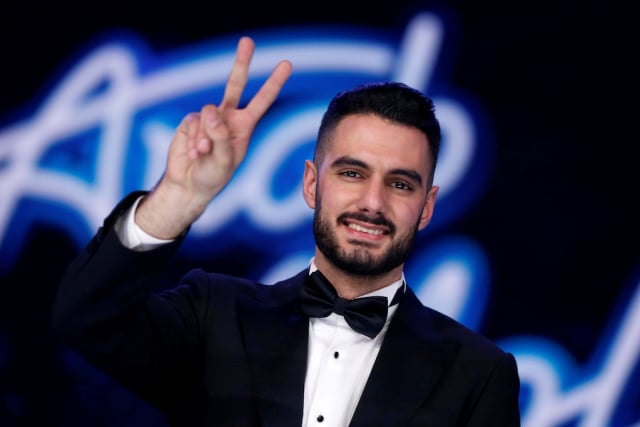 Yaqoub Shaheen jadi juara Arab Idol 2017 (Foto: Mohamed Azakir/Reuters)