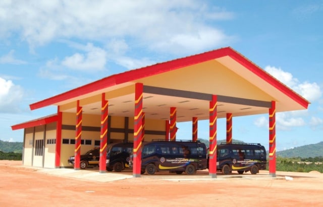 Gedung PKP-PK Bandara Letung Anambas. (Foto: Dok. Kemenhub)