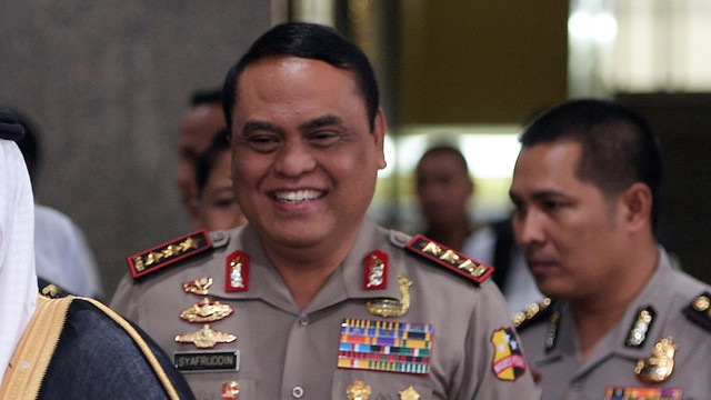Wakapolri Komjen Pol Syafruddin. (Foto: Antara/Sigid Kurniawan)